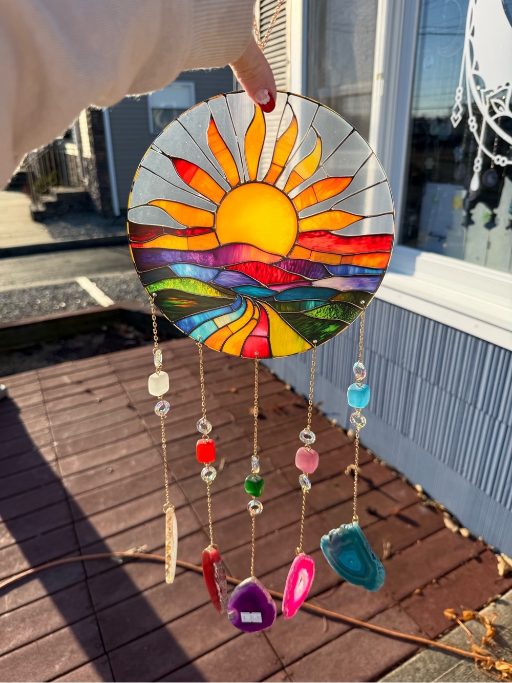 Sunset acrylic Sun catcher